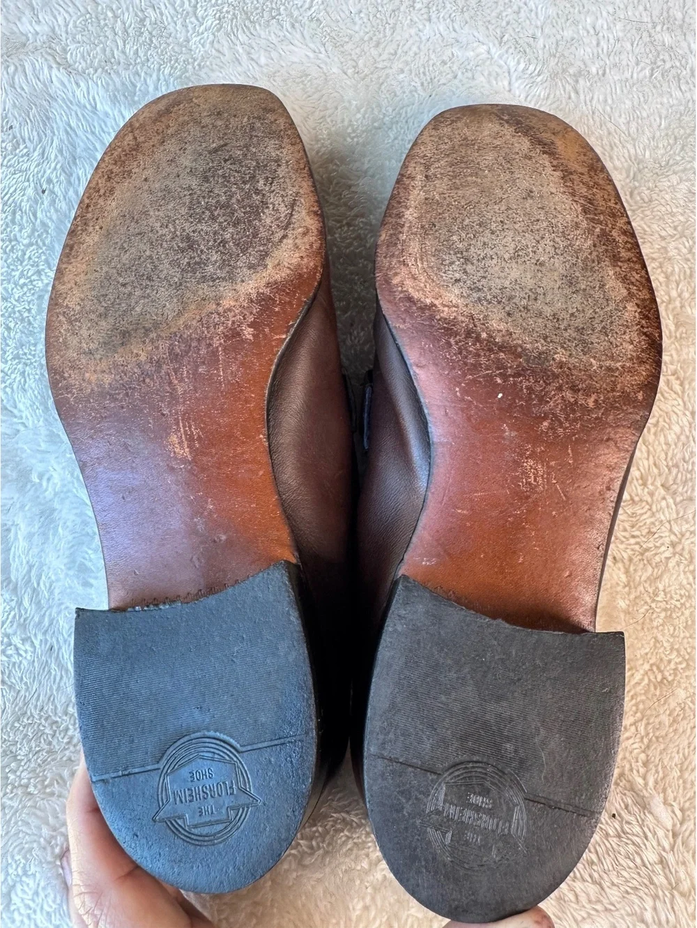 Vintage Florsheim Brown Leather Tassel Loafers – Men’s Size 8D
